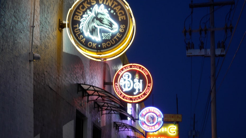 Route 66 sees neon-fueled resurgence in Tulsa ahead of centennial Adelaide Schools